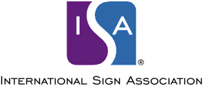 International Sign Association logo