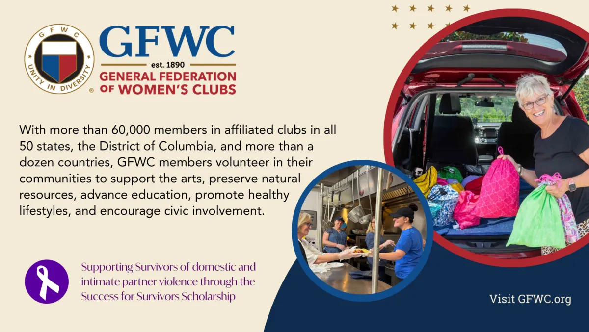 General Federation of Women’s Clubs 10K Grant Winners 2026